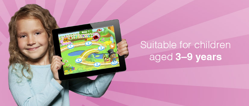 Suitable for children aged 3-9