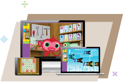 Mathseeds online maths games for desktop and tablet